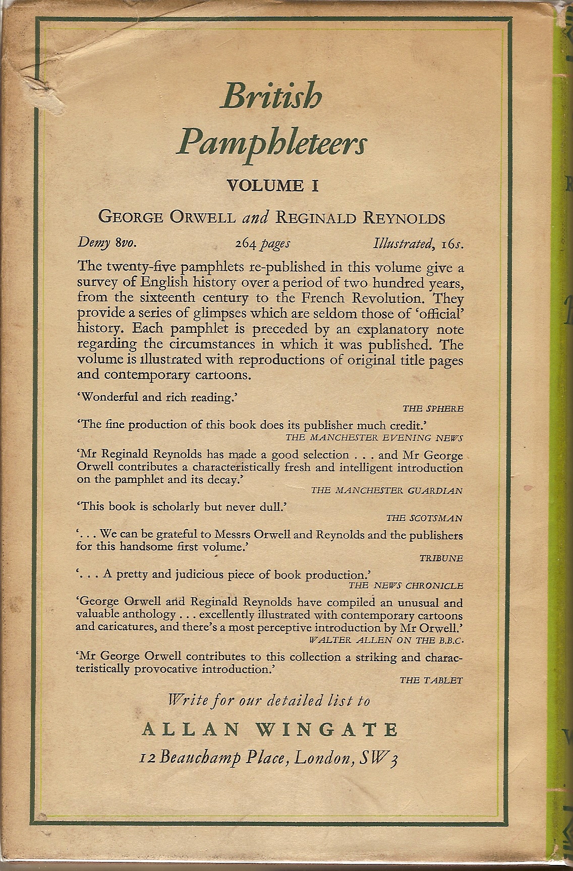 BritishPamphleteers Vol 2 Rear