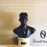Bust of George Orwell